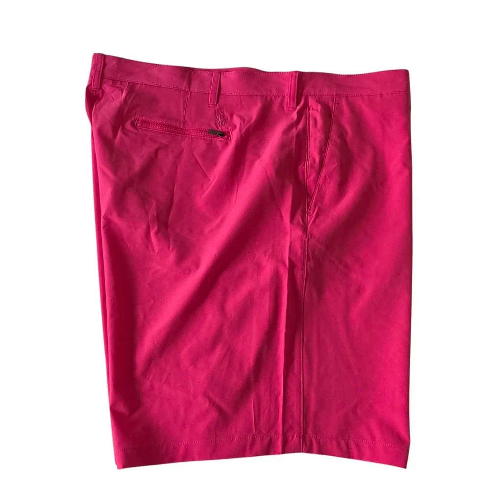 Polo Ralph Lauren Mens Performance Golf Shorts Pink Stretch Big & Tall‎ 48B